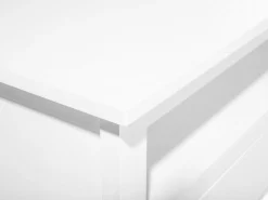 Tv-Mobel Weis 3 Schubladen 137 X 50 X 50 Cm Berkeley