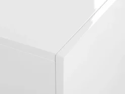 Tv-Mobel Weis Betonoptik Mit Led-Beleuchtung 162 X 39 X 43 Cm Russel