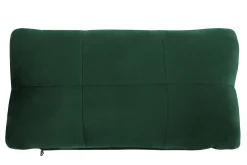 Velvet Chaise Lounge With Bluetooth Speaker Usb Port Green Simorre