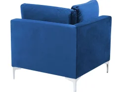 Velvet Corner Section Blue Evja