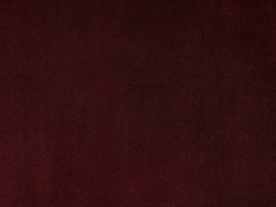Velvet Fabric Sofa Bed Red Senja