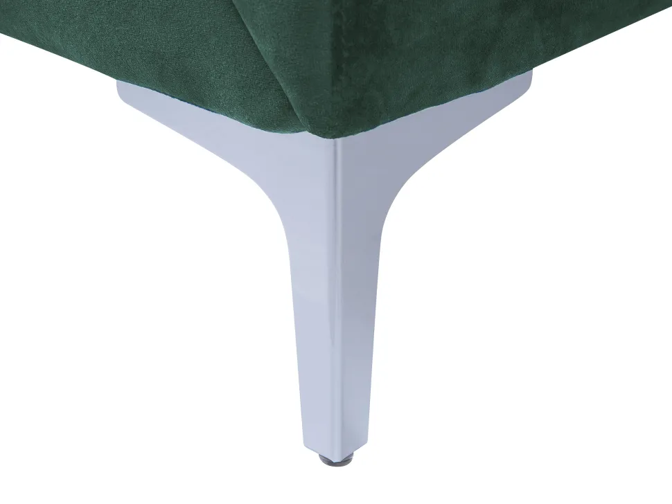 Velvet Living Room Set Green Fenes
