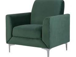 Velvet Living Room Set Green Fenes