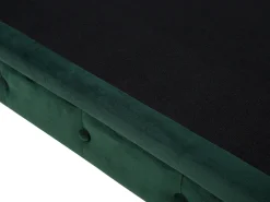 Velvet Living Room Set Green Chesterfield