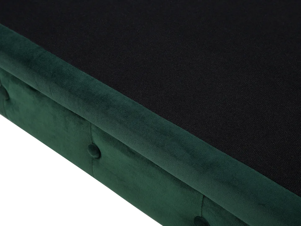 Velvet Living Room Set Green Chesterfield