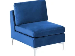Velvet 1-Seat Section Blue Evja