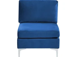 Velvet 1-Seat Section Blue Evja