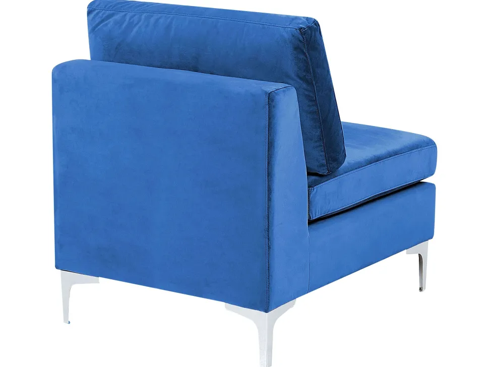 Velvet 1-Seat Section Blue Evja