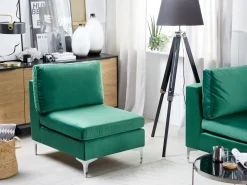 Velvet 1-Seat Section Green Evja