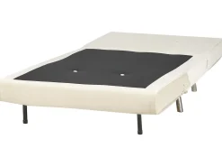 Velvet Single Sofa Bed Cream Farris