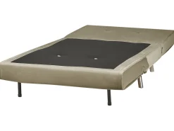 Velvet Single Sofa Bed Olive Green Farris