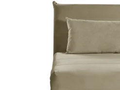 Velvet Single Sofa Bed Olive Green Setten