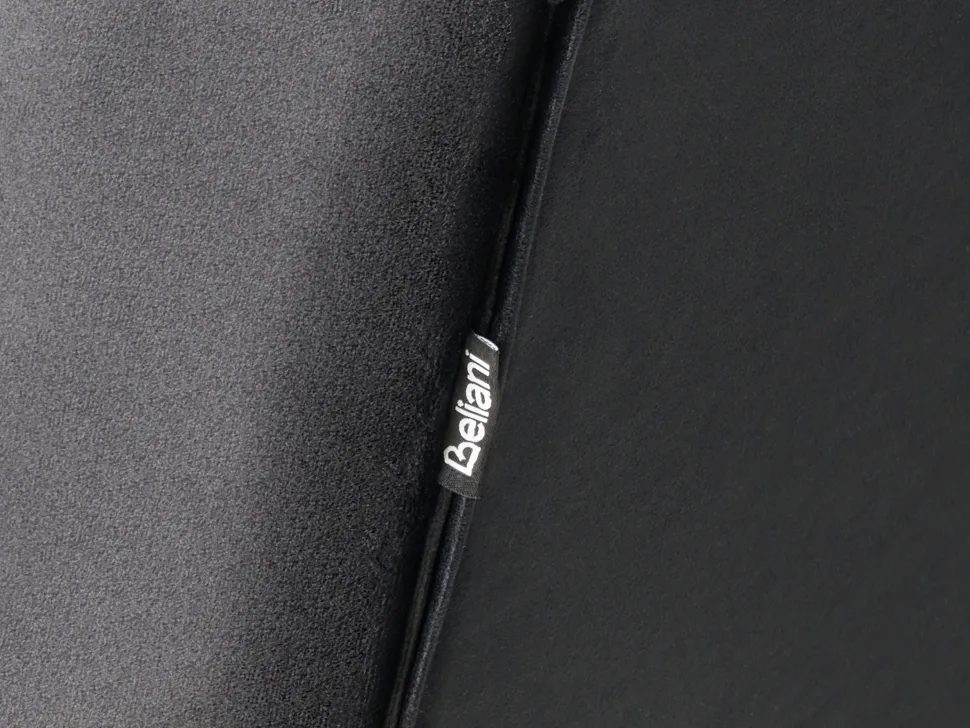 Velvet Sofa Bed Black Marstal