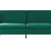 Velvet Sofa Bed Dark Green Vettre