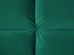 Velvet Sofa Bed Green Asby