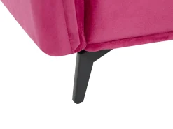 Velvet Sofa Fuchsia Pink Aure