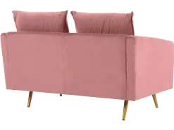 Velvet Sofa Set Pink Maura