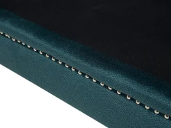 Velvet Sofa Set Teal Blue Gaula