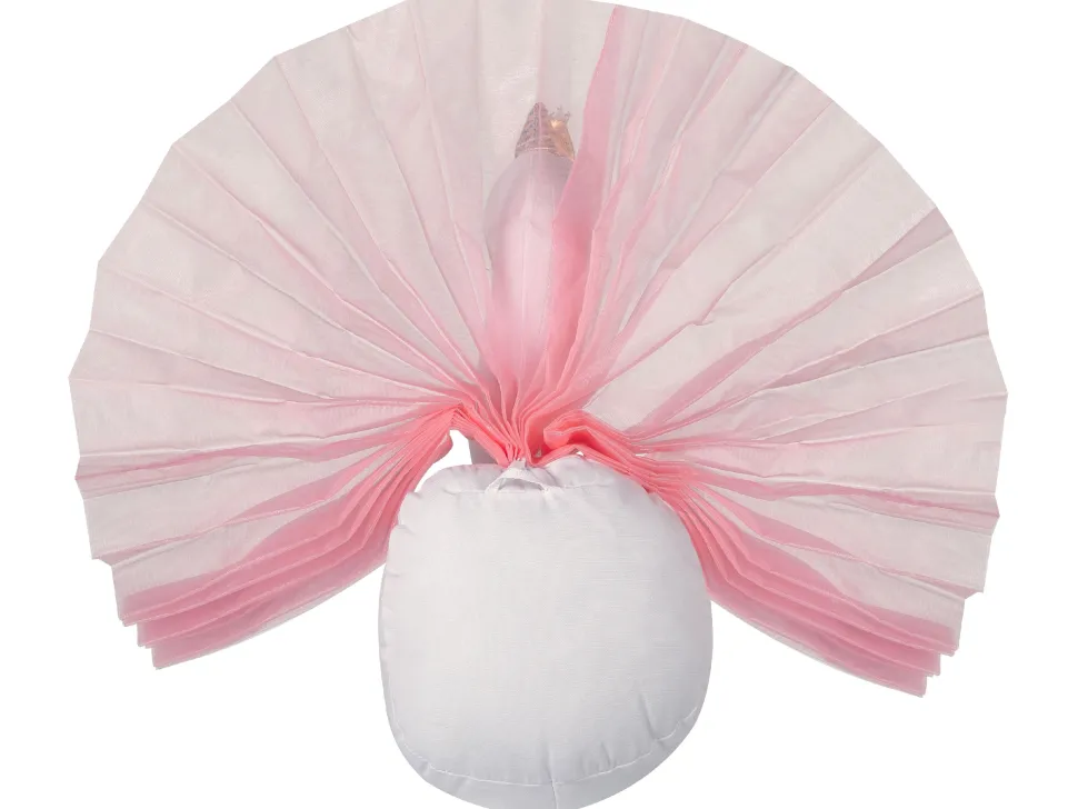 Wanddekoration Kuscheltierkopf Schwan Weis Odetta