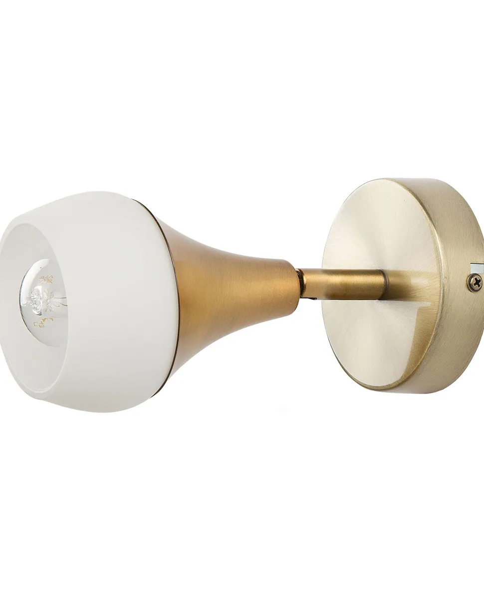 Wandleuchte Gold 2Er Set Glockenform Antler I