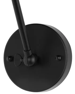 Wandleuchte Schwarz 2Er Set Kegelform Narva