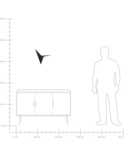 Wandleuchte Schwarz Geometrisch Briance