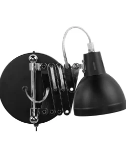 Wandleuchte Schwarz Glockenform Harrington