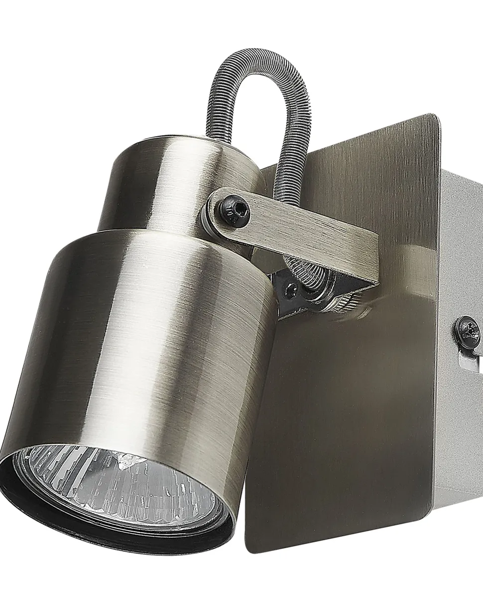 Wandleuchte Silber 2Er Set Rund Bonte