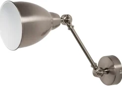 Wandleuchte Silber 2Er Set Glockenform Mississippi M