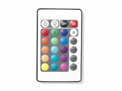 Wasserbett Kunstleder Weis 160 X 200 Cm Mit Led-Beleuchtung Avignon