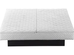 Wasserbett Samtstoff Grau 180 X 200 Cm Vichy