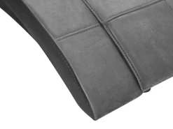 Wasserbett Samtstoff Grau 180 X 200 Cm Vichy