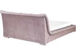 Wasserbett Samtstoff Rosa 160 X 200 Cm Nantes