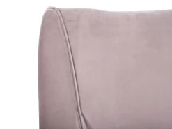 Wasserbett Samtstoff Rosa 160 X 200 Cm Nantes
