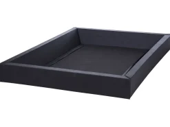 Wasserbett Samtstoff Silber 180 X 200 Cm Avignon