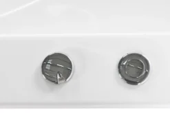 Whirlpool Badewanne Eckmodell Mit Led 211 X 150 Cm Caceres