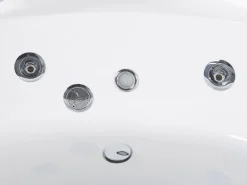 Whirlpool Badewanne Eckmodell Mit Led 211 X 150 Cm Caceres