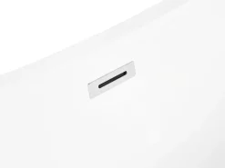 Whirlpool Badewanne Freistehend Weis Oval Mit Led 180 X 85 Cm Antigua