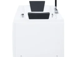 Whirlpool Badewanne Mit Led Weis Rechteckig 170 X 75 Cm Galley