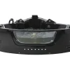 Whirlpool Badewanne Schwarz Eckmodell Mit Led 214 X 155 Cm Martinica