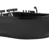 Whirlpool Badewanne Schwarz Eckmodell Mit Led Rechts 160 Cm X 113 Cm Paradiso