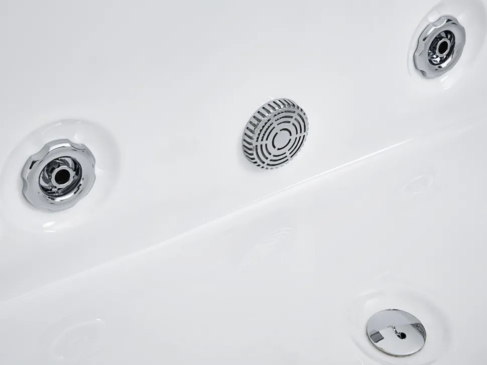 Whirlpool Badewanne Weis Mit Led Rechts 183 X 90 Cm Varadero