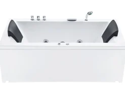 Whirlpool Badewanne Weis Mit Led Rechts 183 X 90 Cm Varadero