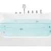 Whirlpool Badewanne Weis Eckmodell 170 X 80 Cm Links Puquio