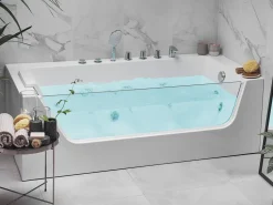 Whirlpool Badewanne Weis Eckmodell 170 X 80 Cm Links Puquio