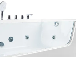 Whirlpool Badewanne Weis Eckmodell 170 X 80 Cm Links Puquio