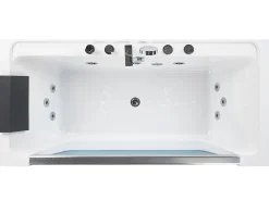 Whirlpool Badewanne Weis Rechteckig 170 X 80 Cm Manta
