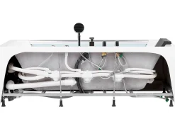 Whirlpool Badewanne Weis Rechteckig 170 X 80 Cm Manta