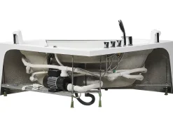 Whirlpool Badewanne Weis Eckmodell 135 X 135 Cm Cantalla