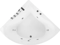 Whirlpool Badewanne Weis Eckmodell 187 X 133 Cm Islita